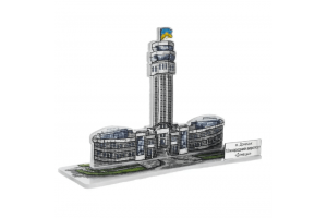 Набір для вишивки нитками на пластиковій основі «Донецьк. Аеропорт» FLX-161